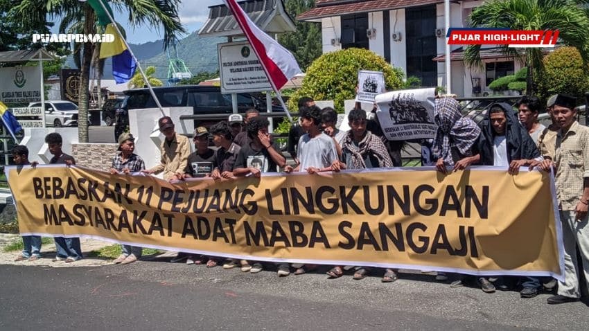 11 Warga Maba Sangaji dan Sagea “Tersuarakan” di Munas BEM SI Kerakyatan