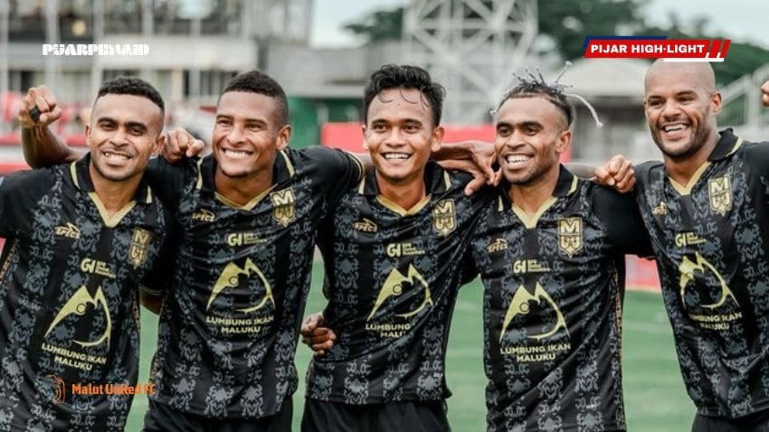 Tak terkalahkan, Malut United FC “Raja” Sesama 4 Besar Paruh Musim