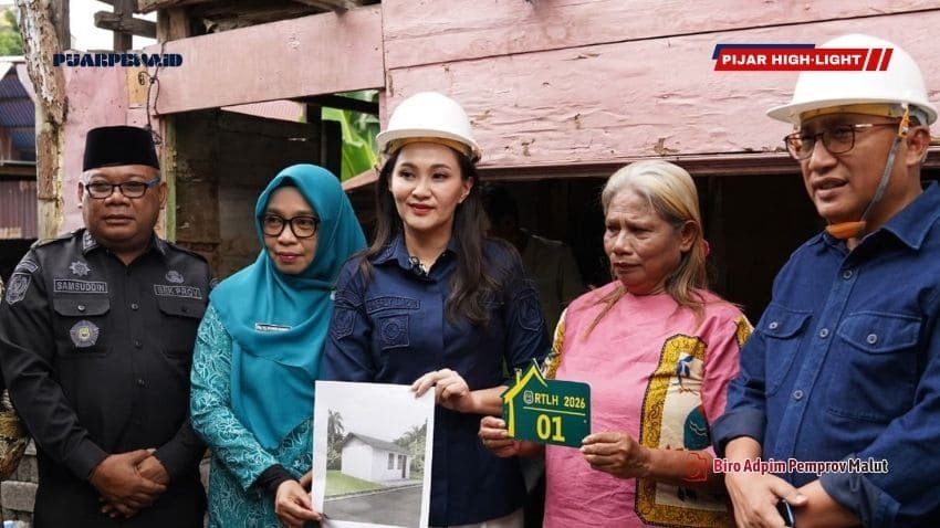 Gubernur Sherly Tjoanda Laos RTLH