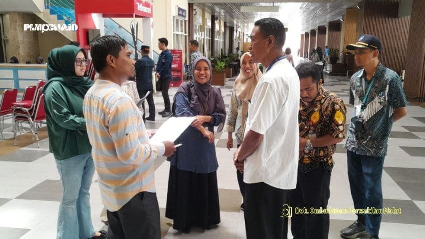 ombudsman malut pantau bandara babullah ternate